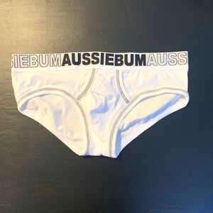 AussieBum White Brief L